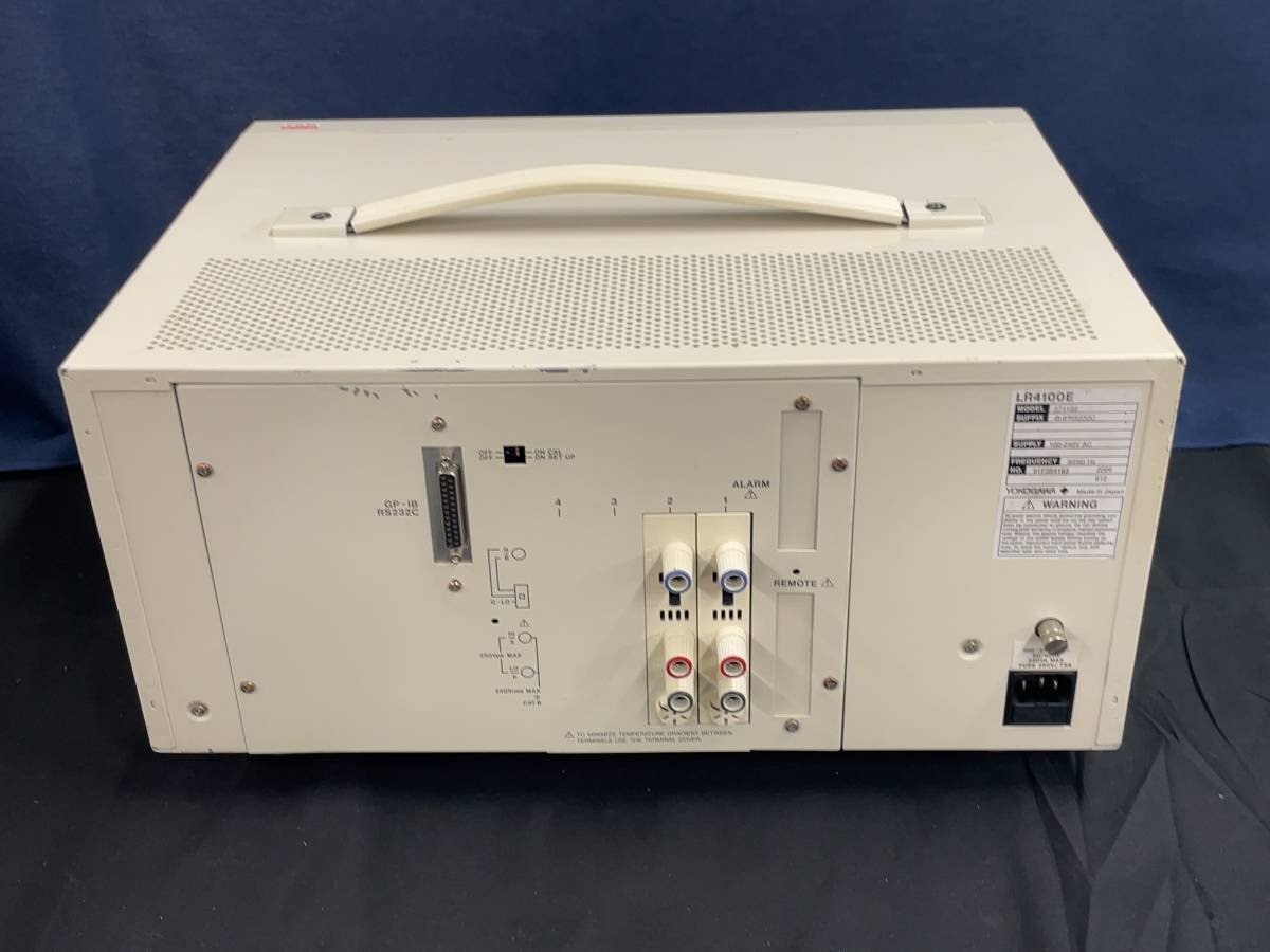 YOKOGAWA LR4100E ペンレコーダー2ペン 横河電機 371122 [4163]の画像5