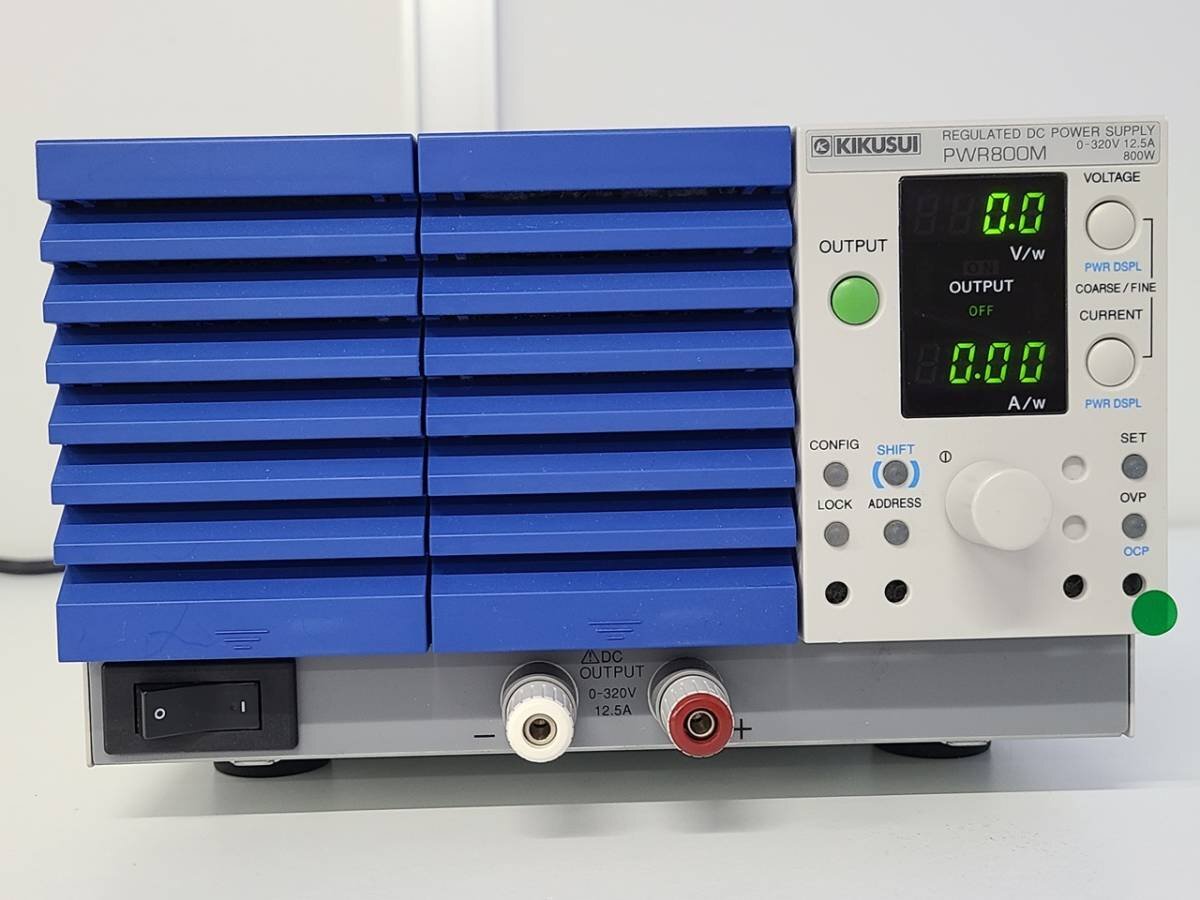 KIKUSUI PWR800M REGULATED DC POWER SUPPLY 菊水電子工業 直流安定化電源 0-320V 12.5A 800W_画像2