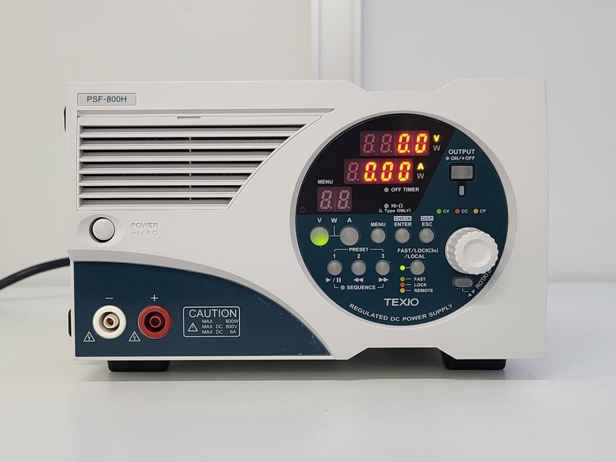TEXIO PSF-800H 高電圧フレキシブル直流安定化電源 800V/6A REGULATED DC POWER SUPPLY PSF-800H_画像1