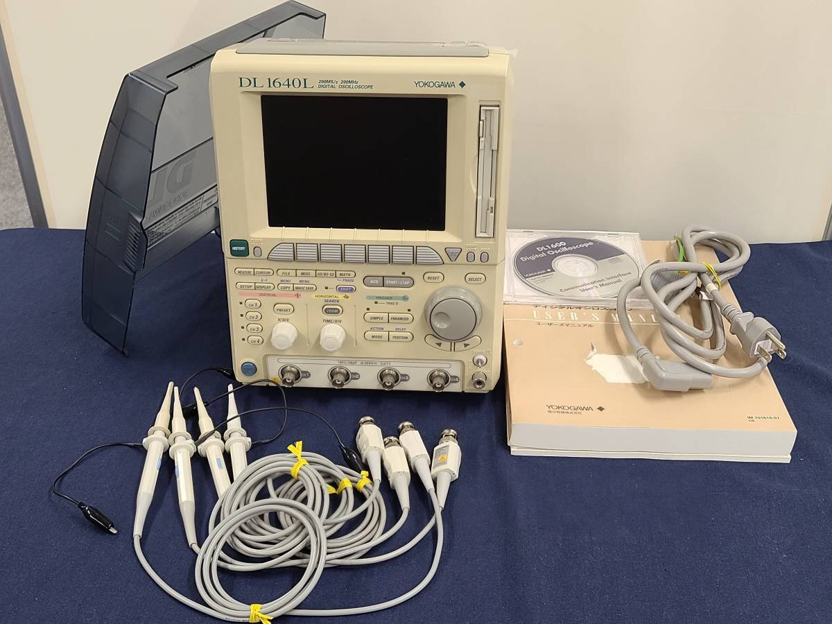 YOKOGAWA DL1640L DIGITAL OSCILLOSCOPE 横河計測 701620-AC-M-J1/B5/P4/C10/F7 デジタルオシロスコープ [2002]_画像1