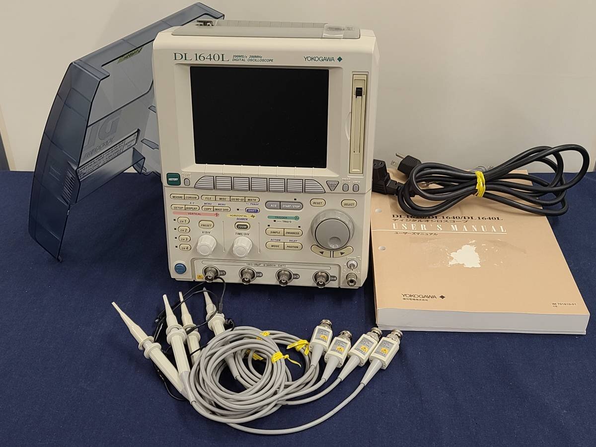 YOKOGAWA DL1640L DIGITAL OSCILLOSCOPE 横河計測 701620-AC-M-J3/B5/P4/C1/F7/7N デジタルオシロスコープ [5761]_画像1