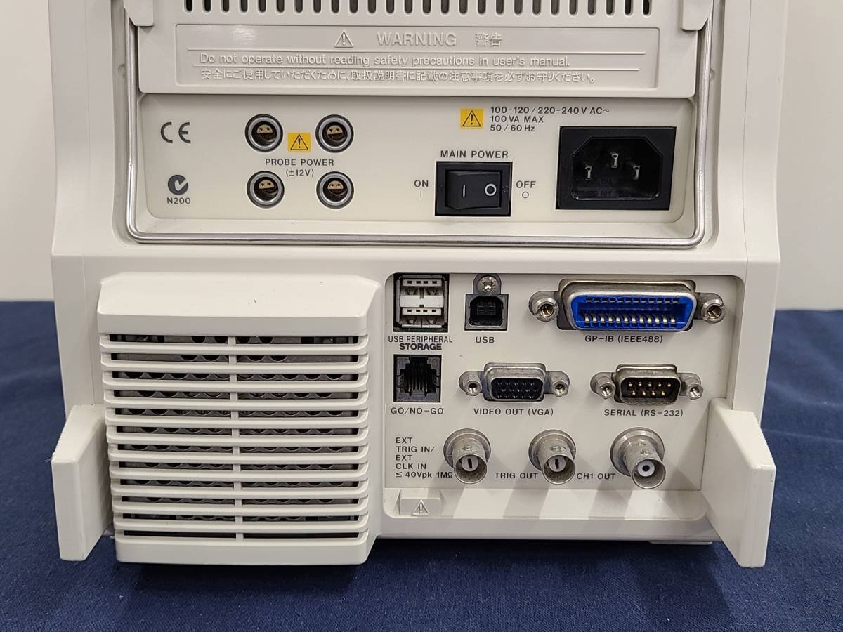 YOKOGAWA DL1640L DIGITAL OSCILLOSCOPE 横河計測 701620-AC-M-J3/B5/P4/C1/F7/7N デジタルオシロスコープ [5761]_画像9