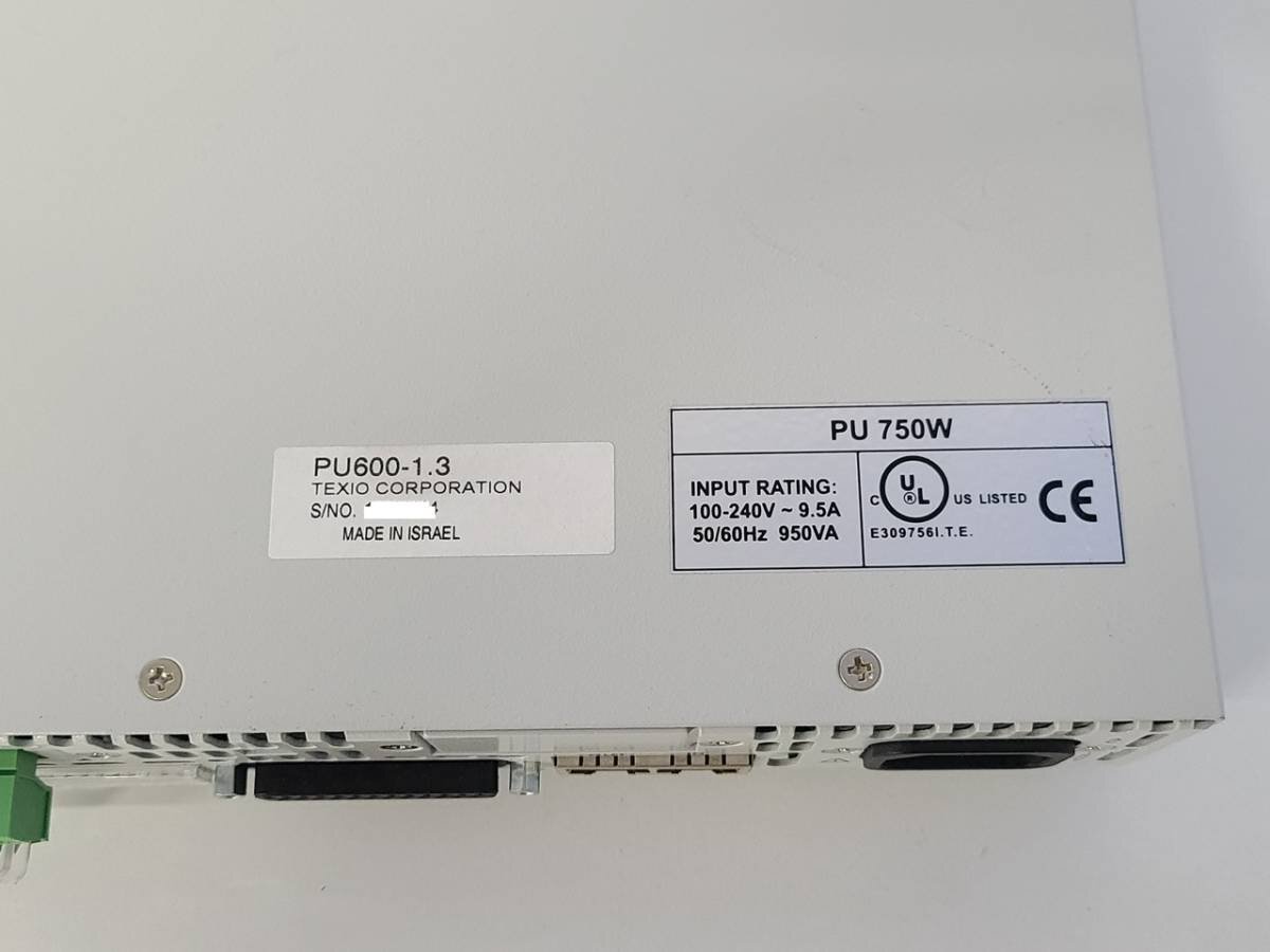 TEXIO PU600-1.3 / 0-600V 0-1.3A Slim-type DC 薄型直流安定化電源 PU600-1.3_画像8