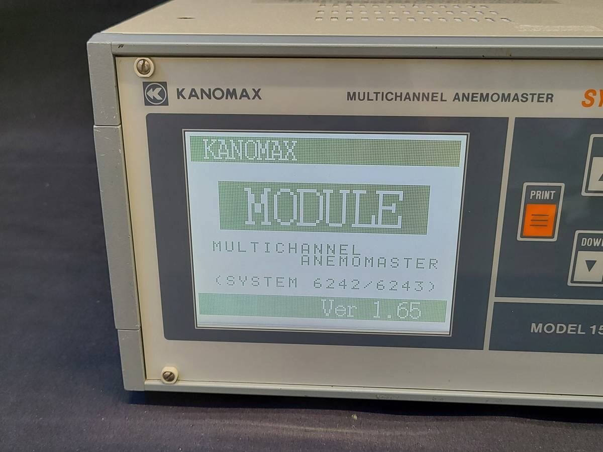 KANOMAX Model 1560 MULTI-CHANNEL ANEMOMETER 日本カノマックス 1560 [2752]の画像4