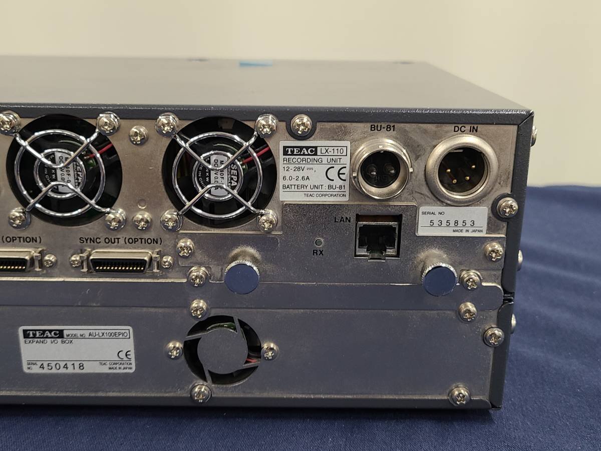 TEAC ティアック LX-110 レコーディングユニット [5853]_画像8