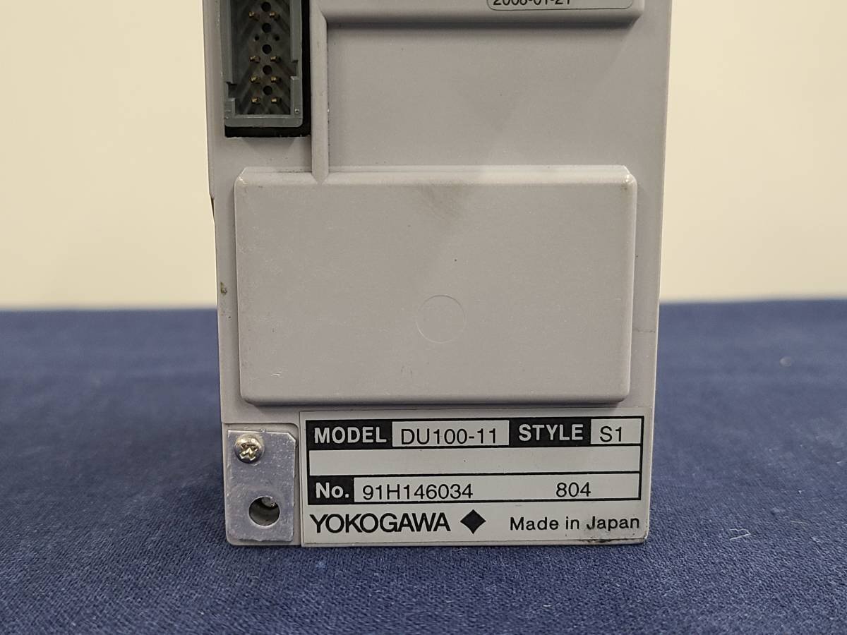 ☆在庫処分セール☆ YOKOGAWA DU100-11 ユニバーサルモジュール ☆在庫処分セール☆ YOKOGAWA DU100-11 ユニバーサルモジュール