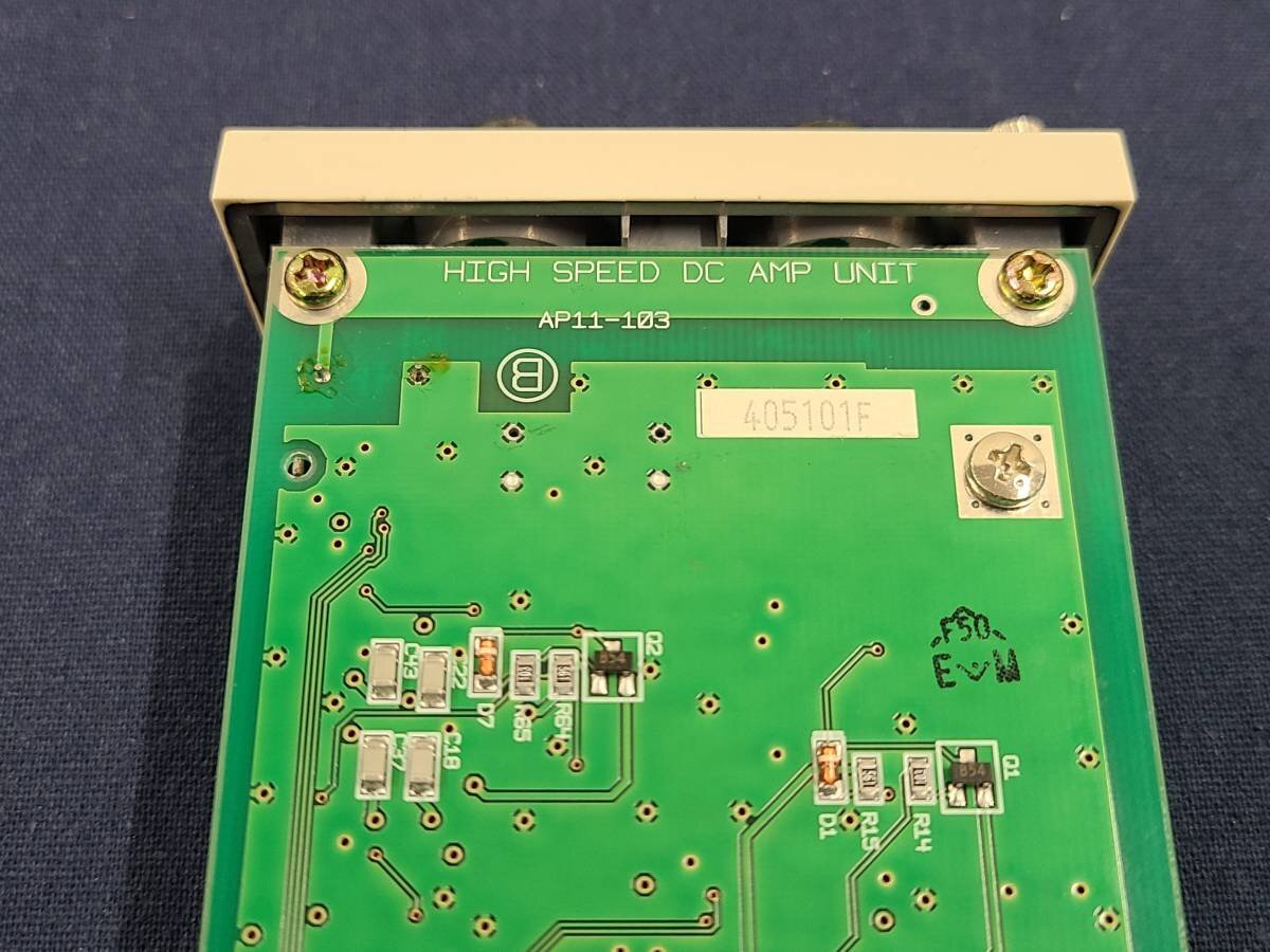 日本アビオニクス AP11-103 2CH 高速DCアンプ NEC Avio AP11-103 [101F]_画像7