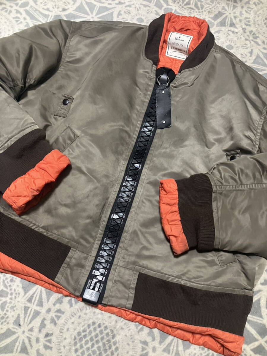 Maison Miharaas Hiro Big Bomber Bomber Jacket