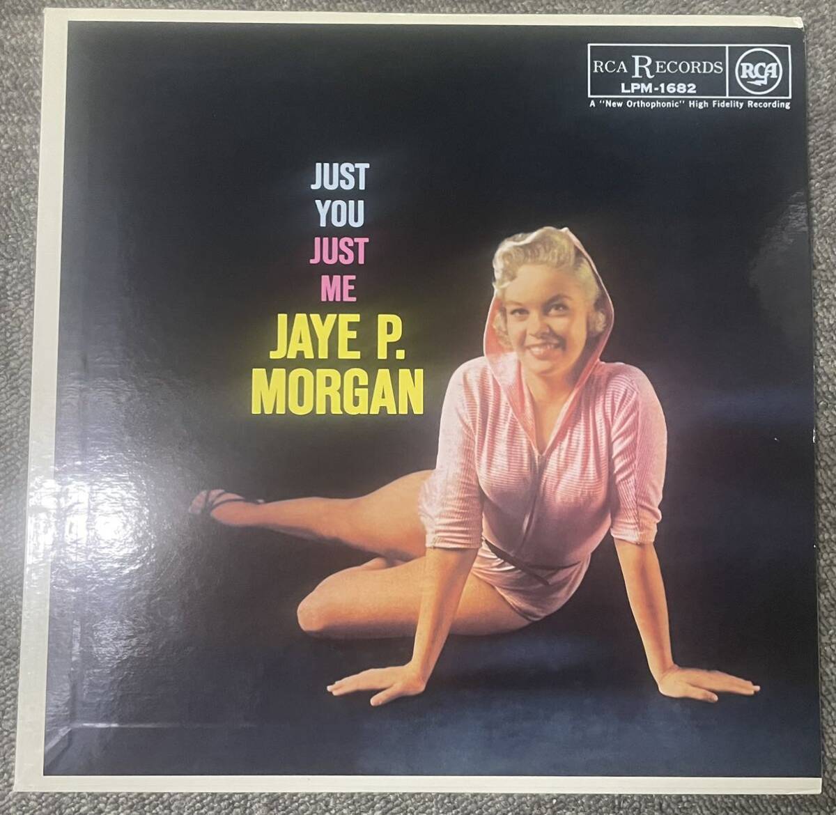 【LP・美品】JUST YOU JUST ME / JAYE P. MORGAN / ジャスト・ユー・ジャスト・ミー / ジェイ・Ｐ・モーガンの画像1