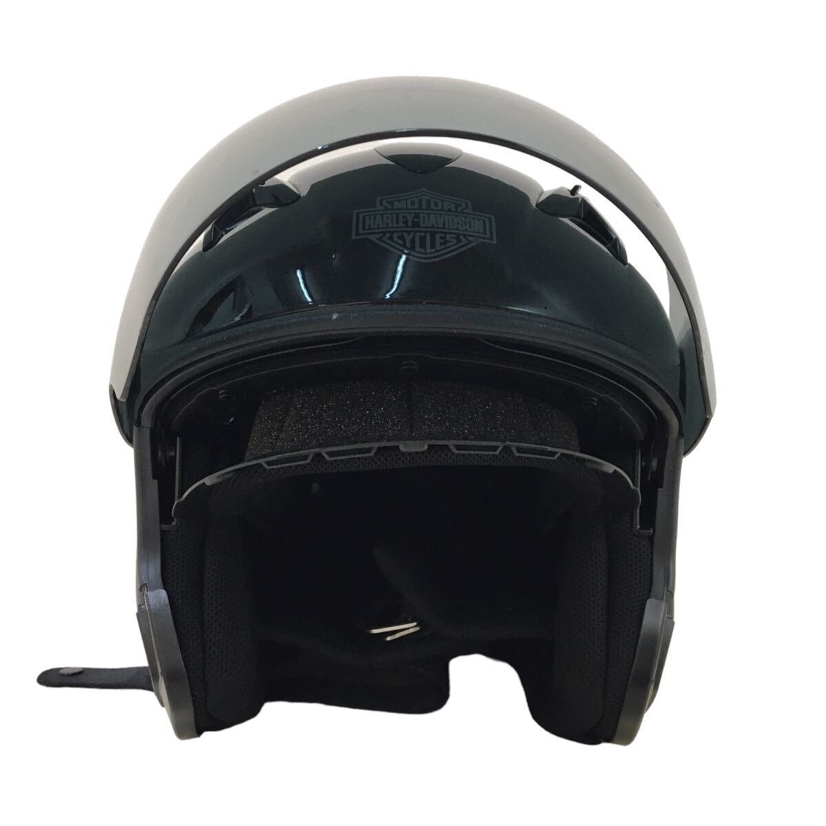 D30 収納袋付き HARLEY DAVIDSON ハーレー ダビッドソン HD-J1V ヘルメット フルフェイスヘルメット シールド バイク ブラック 黒の画像4