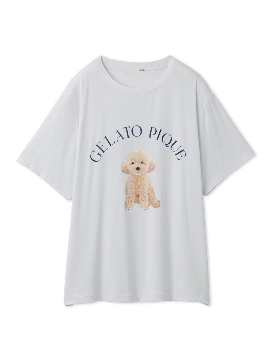 ルームウェア パジャマ DOG柄ワンポイントTシャツ