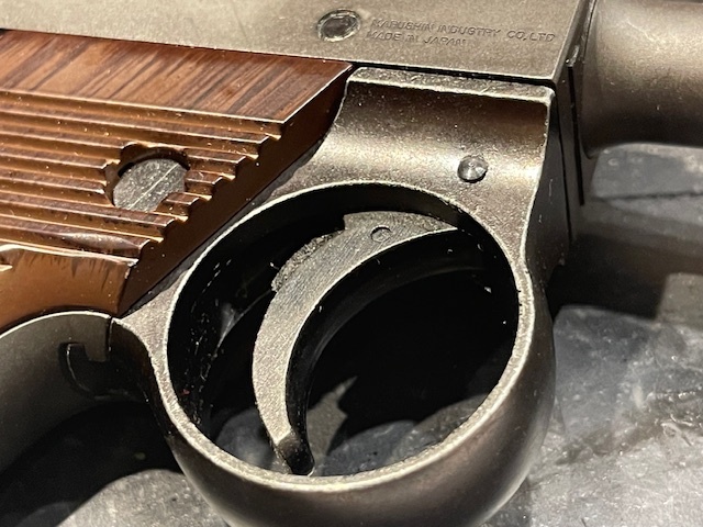 マルシン 南部14年式 拳銃 前期 ガスガン ブローバック 6mm_画像3