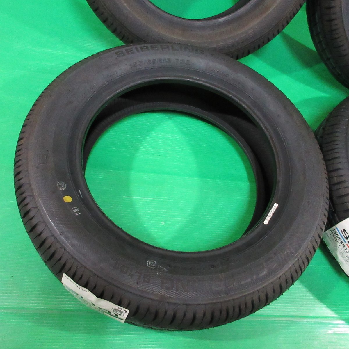 新品 ライフ オッティ 155/65R13 2023年未使用夏タイヤ SEIBERLING SL101 4本 パレット モコ ワゴンR ラパン ミラ ネイキッド ムーヴ 新潟_画像3