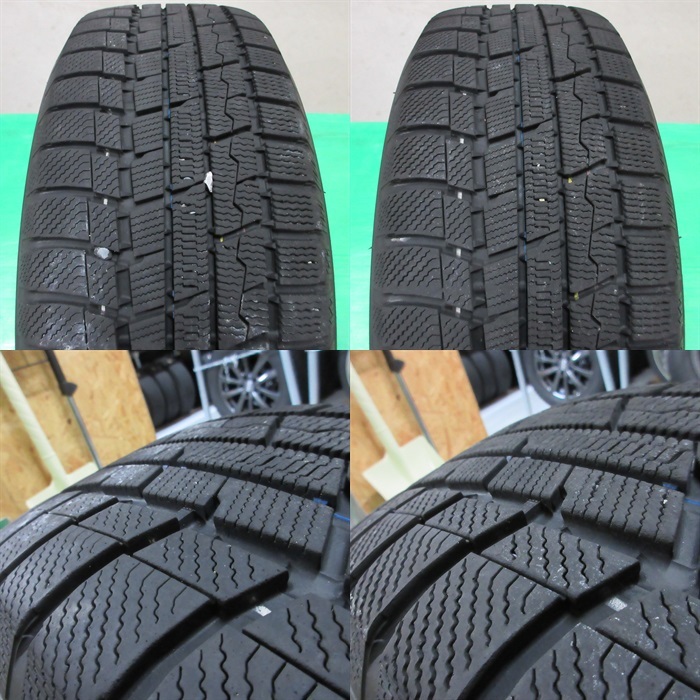 XV 225/60R17 冬用スタッドレス 70-80%山 トーヨー Winter TRANPATH TX 4本 5穴PCD100 7J +47 フォレスター レガシィアウトバック 中古新潟_画像9