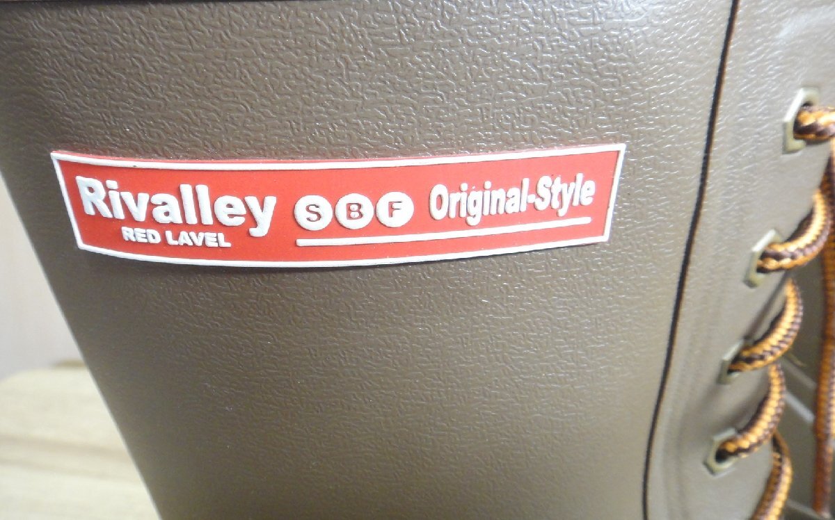 【中古】Rivalley リバレイ RED LAVEL オリジナルスタイル スチールシャンク 28.0cmの画像3