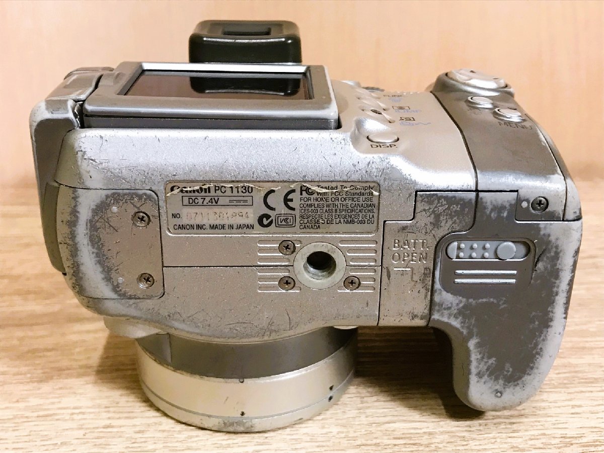 【ジャンク】CANON キャノン PowerShot S2 IS デジタルカメラ 単三乾電池仕様_画像6