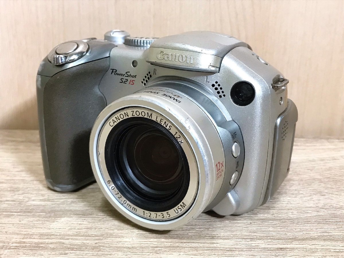 【ジャンク】CANON キャノン PowerShot S2 IS デジタルカメラ 単三乾電池仕様_画像1