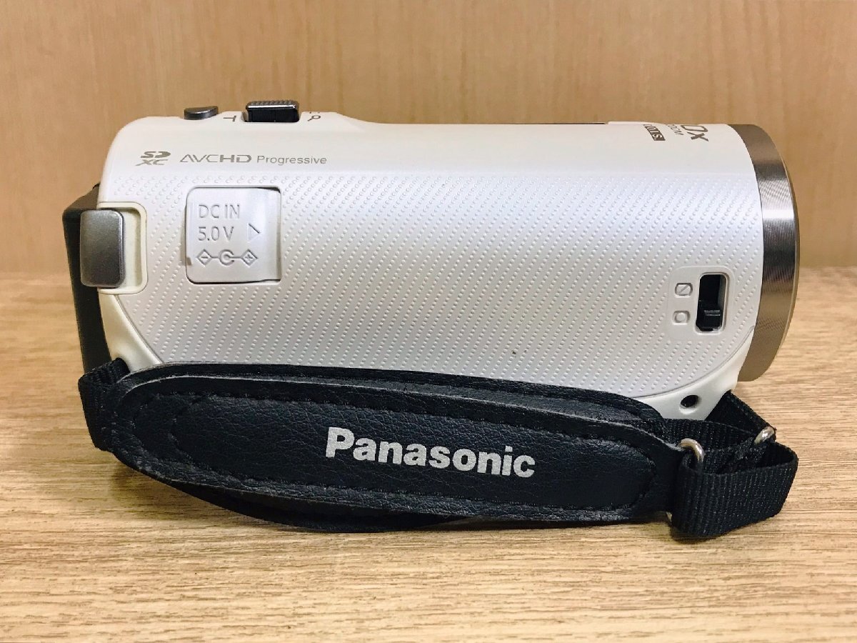 【中古】Panasonic パナソニック HC-V480MS FULLHD デジタルハイビジョンビデオカメラ ホワイト 2018年製_画像3