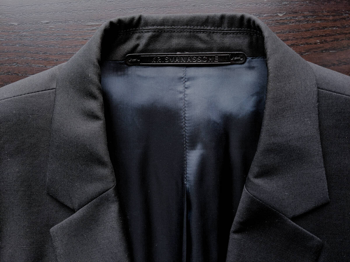 KRIS VAN ASSCHE/クリスヴァンアッシュ◇ジャケット 黒 46_画像3