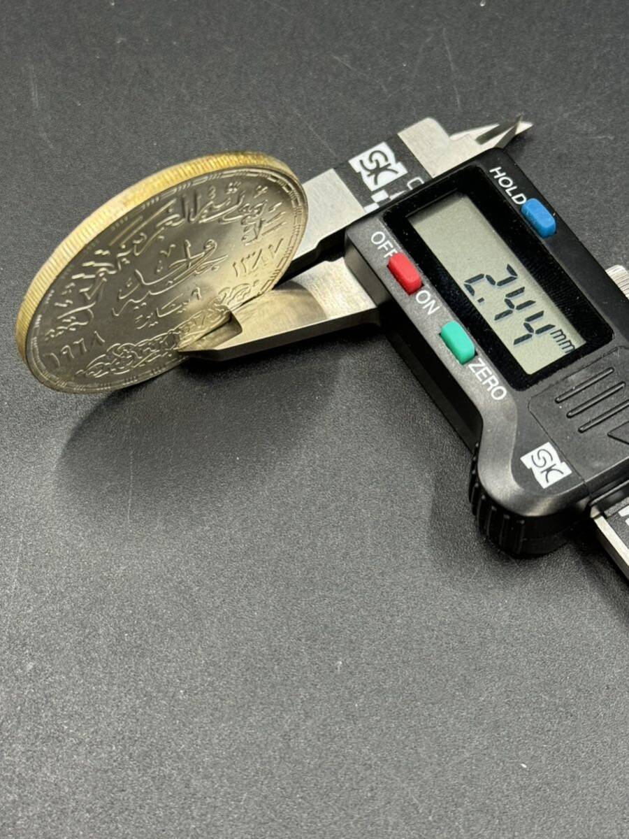 1円スタート エジプト銀貨 シルバー 外貨 アンティーク _画像4