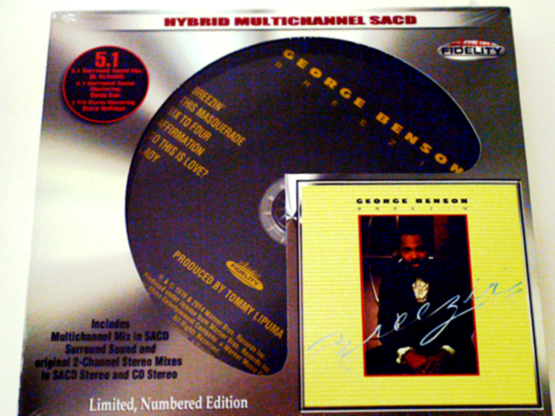 新品 AUDIO FIDELITY SACD (Stereo & 5.1) George Benson Breezin' Steve Hoffman Doug Sax ジョージ・ベンソン ブリージンの画像1