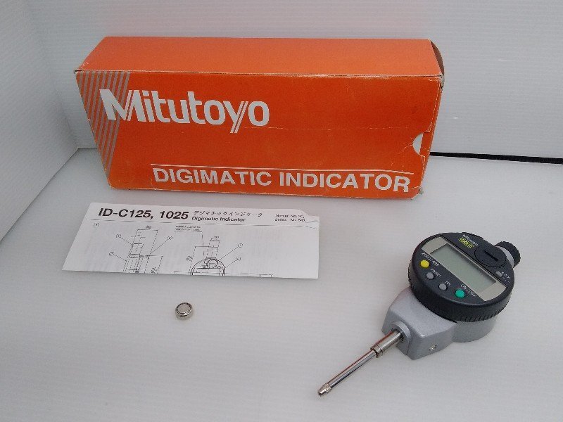 美品 Mitutoyo ミツトヨ デジマチック インジケータ ID-C125B 測定器 ABS LUTEの画像1