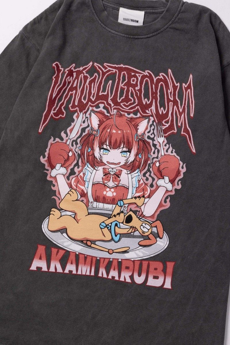 新品未開封】Mサイズ AKAMI KARUBI TEE CHARCOAL vaultroom 赤見かるび