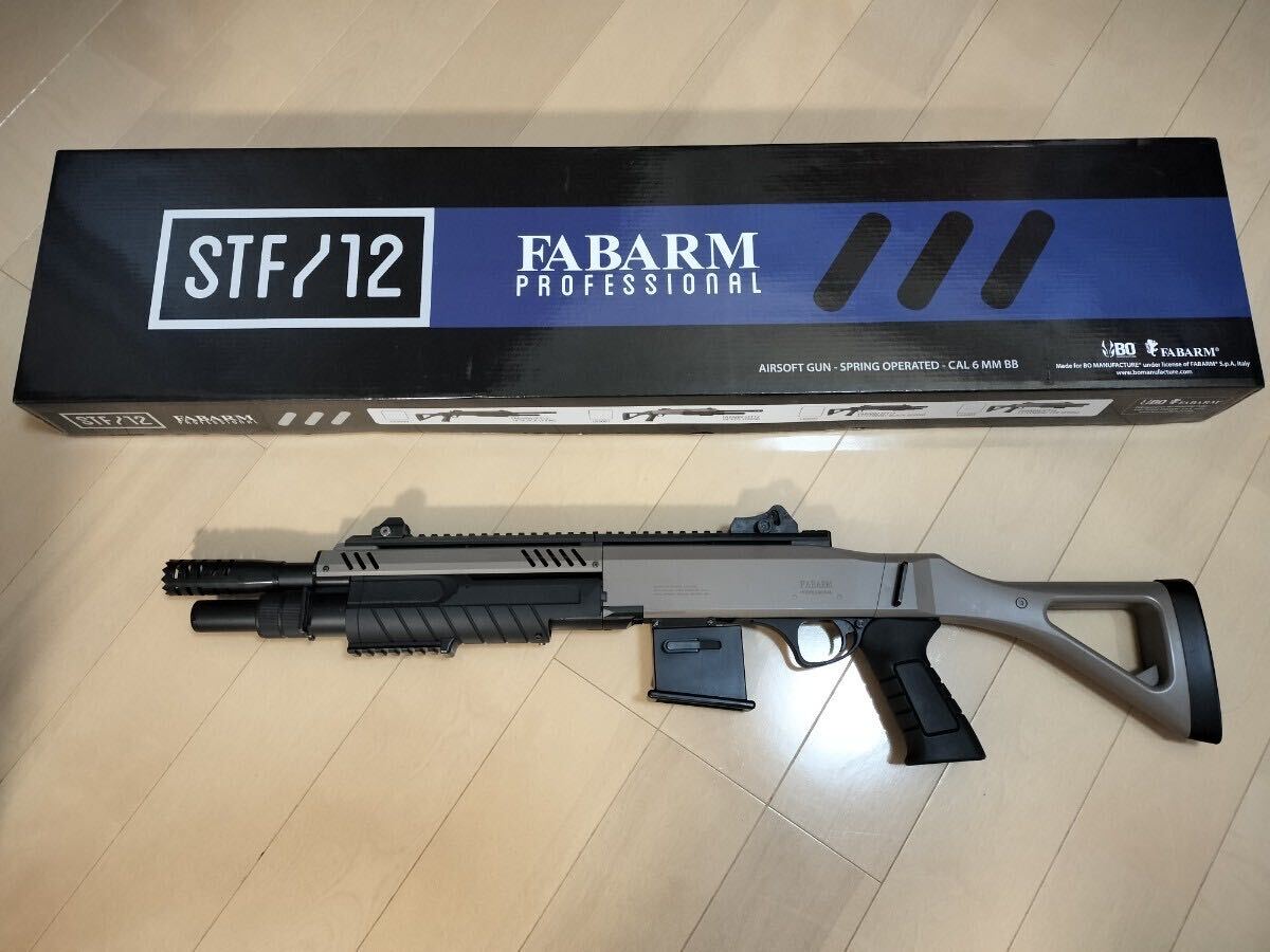 FABARM STF12 11インチCompact FDE エアーコッキングショットガン　18歳以上用
