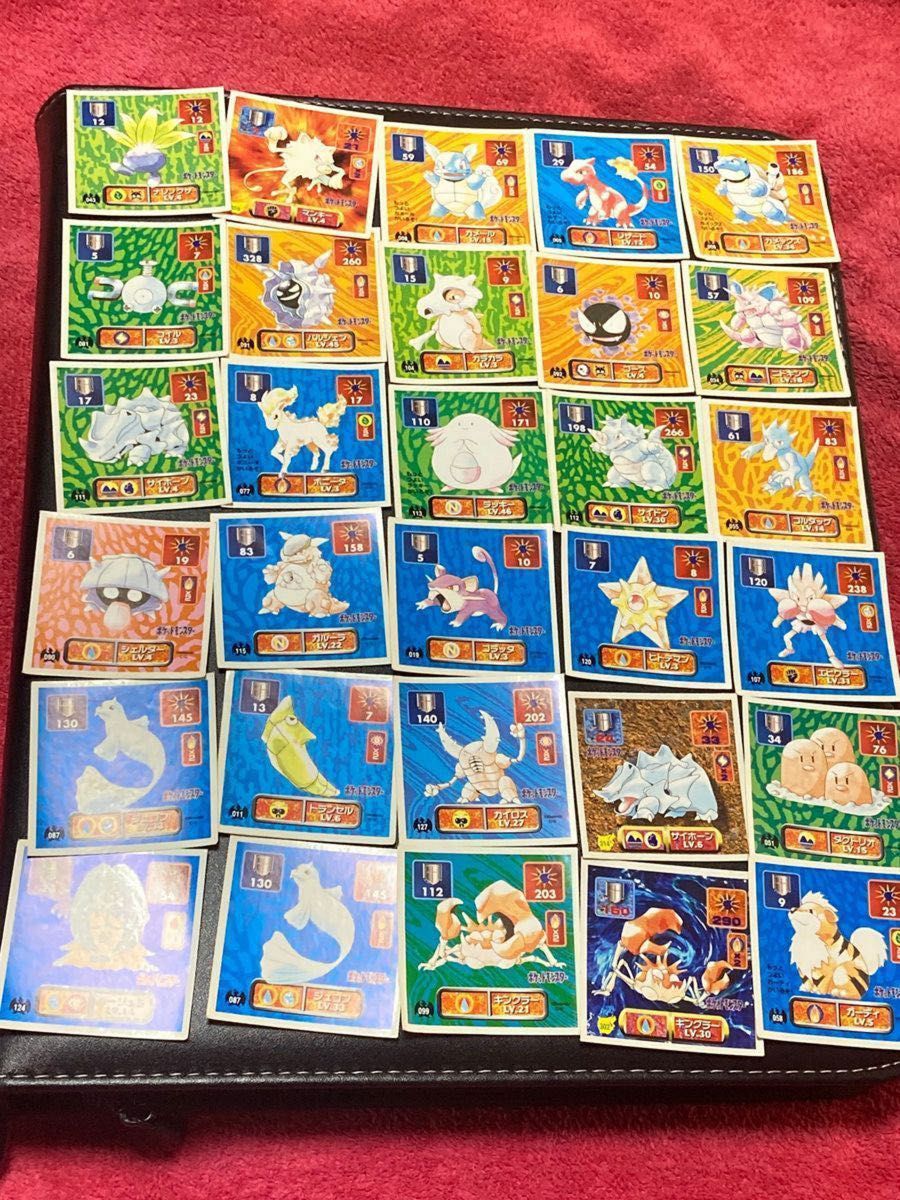 初期ポケモンシールアマダ1995年1996年のシール ポケモンシール 初期ポケモンシールアマダ1995年1996年のシール ポケモンシール