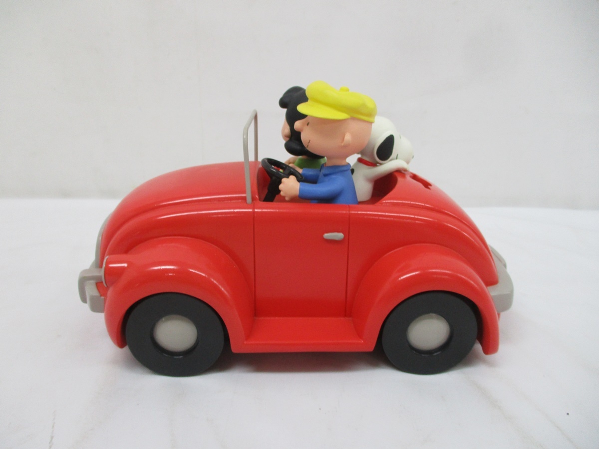 6773Y ホールマーク ピーナッツ スヌーピー 貯金箱 赤い車 PEANUTS GALLERY SUMMER FUN ギャラリー HALLMARK フィギュア 音声・光確認済みの画像4