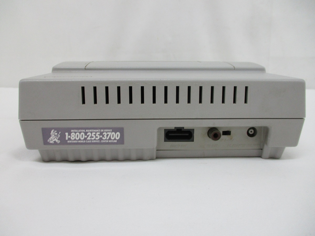 6883P SNES 海外版 任天堂 スーパーファミコン Super Nintendo Entertainment System ゲーム機 本体 動作未確認 スーパーニンテンドーの画像5