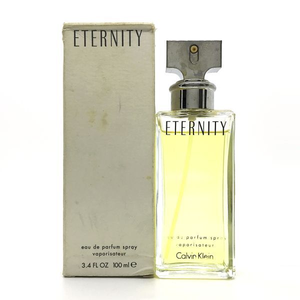 CALVIN KLEIN カルバン クライン エタニティ ETERNITY EDP 100ml ☆残量たっぷり9割　送料510円_画像1