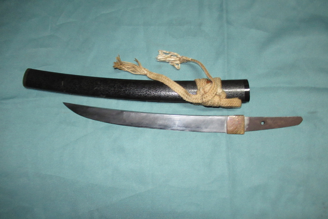 「 　日本刀短刀　刃渡り２８.6cm　」_画像2
