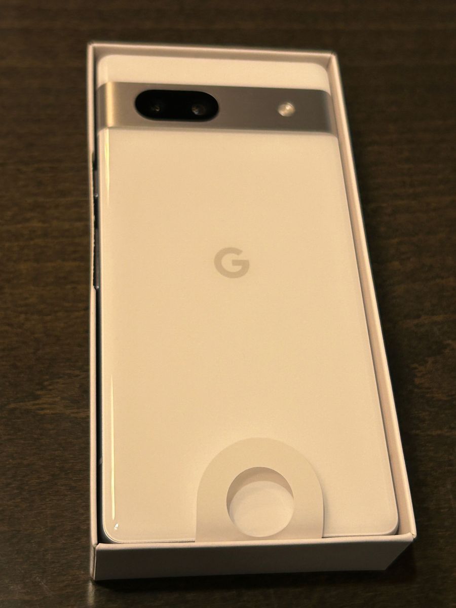 【最終値下】未使用超美品 SoftBank Google Pixel 7a 128GB スノー Sランク 開封未使用 SIMフリー