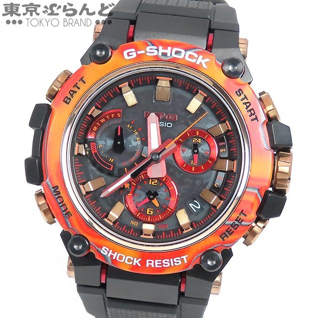 101713812 1円 カシオ Gショック フレアレッド MTG-B3000FR-1AJR ラバー 40周年限定 G-SHOCK 箱保付 腕時計 メンズ ソーラー電波 bluetooth_画像1