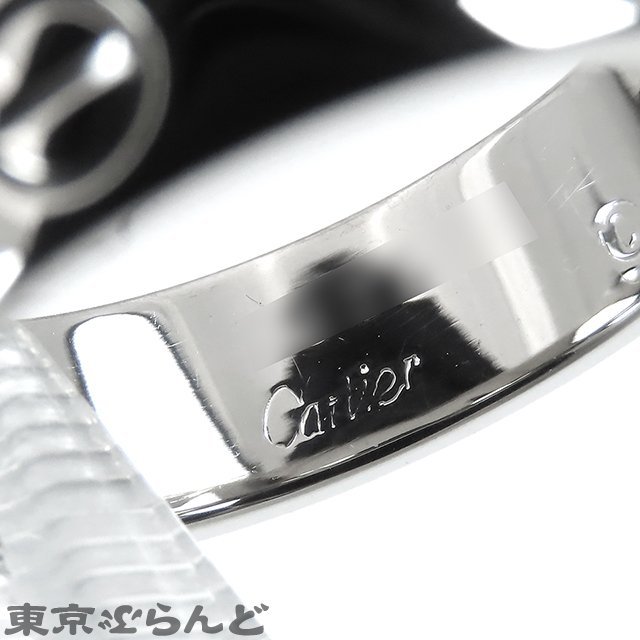 101706318 カルティエ CARTIER ラブ リング K18WG #62 21号相当 LOVE ホワイトゴールド リング・指輪 ユニセックス 仕上済_画像2