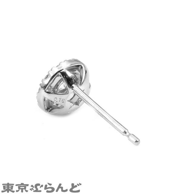 101708988 フォーエバーマーク FOREVER MARK センターオブマイユニバース パヴェ ピアス Pt900 ダイヤモンド 各0.15ct レディース 仕上済_画像5