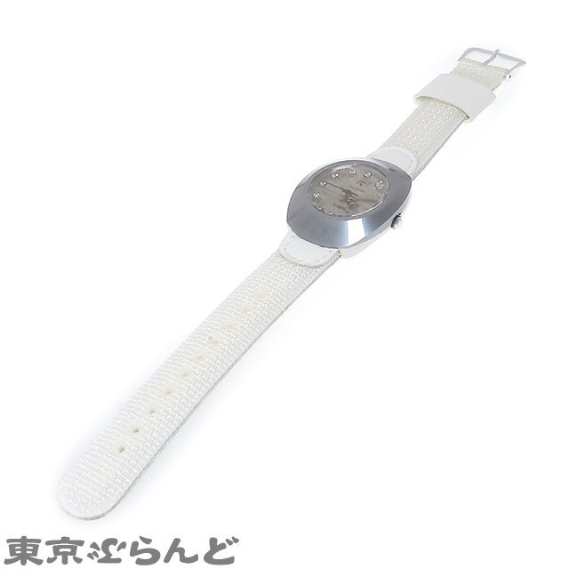 101713527 1円 ラドー RADO ダイヤスター SS ナイロン 超硬メタル 11PD ダイアスター 腕時計 メンズ 自動巻 運針あり 日差計測不可 現状_画像2