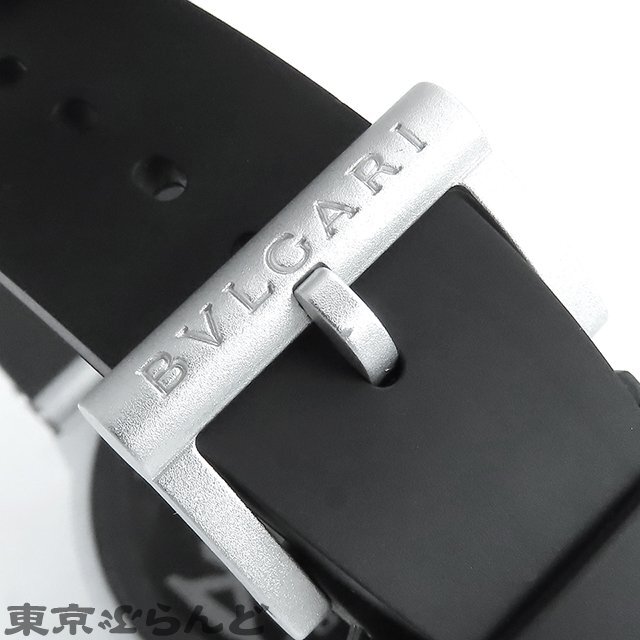 101719183 ブルガリ BVLGARI アルミニウム スティーブアオキ 世界1000本限定 103539 ホワイト ラバー 箱・保証書付き 腕時計 メンズ 自動巻_画像8