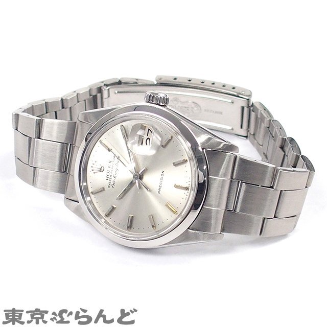 101719082 ロレックス ROLEX エアキング デイト 5700 シルバー SS オイスター巻きブレス 腕時計 メンズ 自動巻_画像2