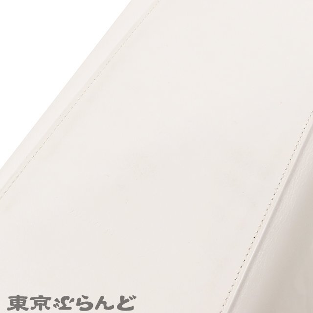 101719653 エルメス HERMES ケリーフラット 35 □K刻印 白 ホワイト シルバー金具 スイフト ハンドバッグ レディース_画像7