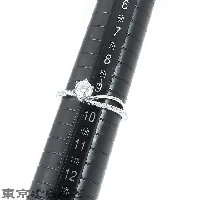 101714593 モニッケンダム MONNICKENDAM ダイヤモンド リング Pt950 9.5号相当 0.26ct E SI1 3EX 総0.17ct リング・指輪 レディース 仕上済_画像6