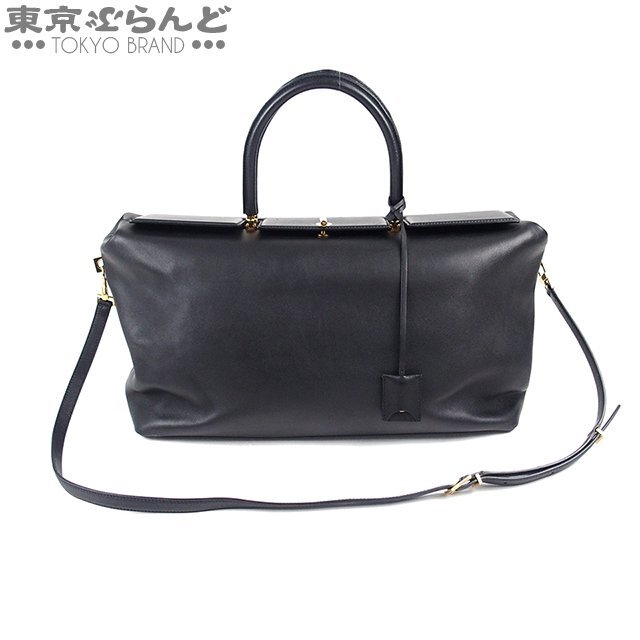 101680915 トムフォード TOM FORD 2way バッグ ショルダーバッグ ブラック レザー ハンドバッグ メンズの画像1