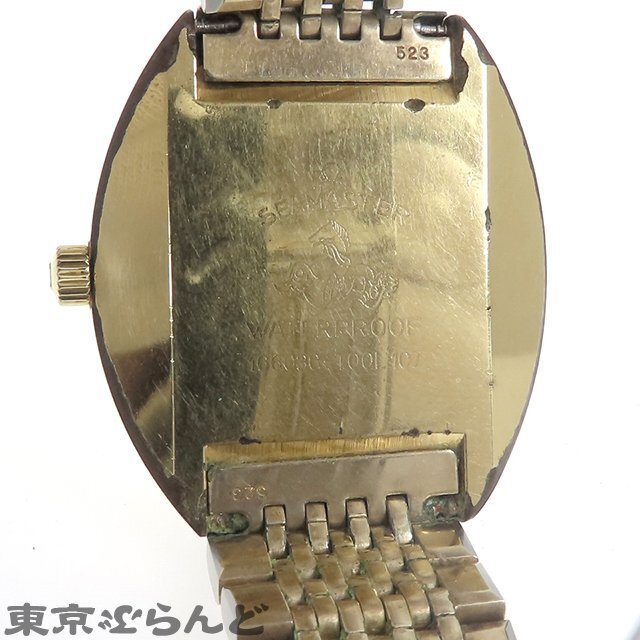241001013176 1円 オメガ OMEGA シーマスター コスミック デイデイト 166.036 シルバー SS ヴィンテージ 腕時計 メンズ 自動巻の画像4