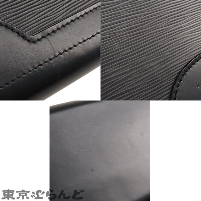 101720696 ルイヴィトン LOUIS VUITTON マドレーヌPM M59332 ブラック エピレザー トートバッグ レディース_画像6