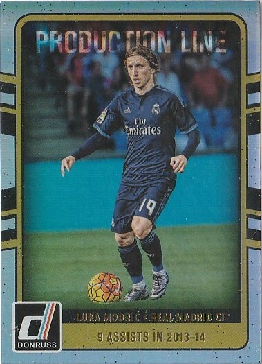 Luka Modricルカ・モドリッチ、Gareth Baleガレス・ベイル等 2016-17 Panini Donruss Soccer インサート７枚の画像1