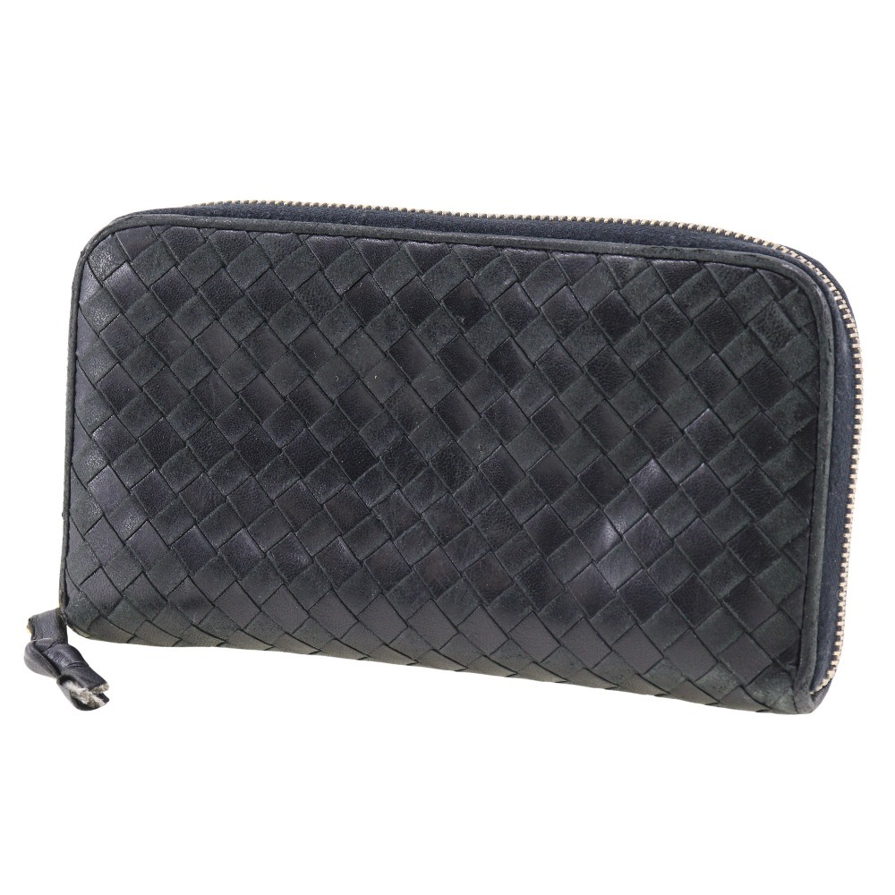 BOTTEGAVENETA ボッテガヴェネタ ラウンドファスナー 11476 長財布 レザー ユニセックス【I120824072】中古_画像2