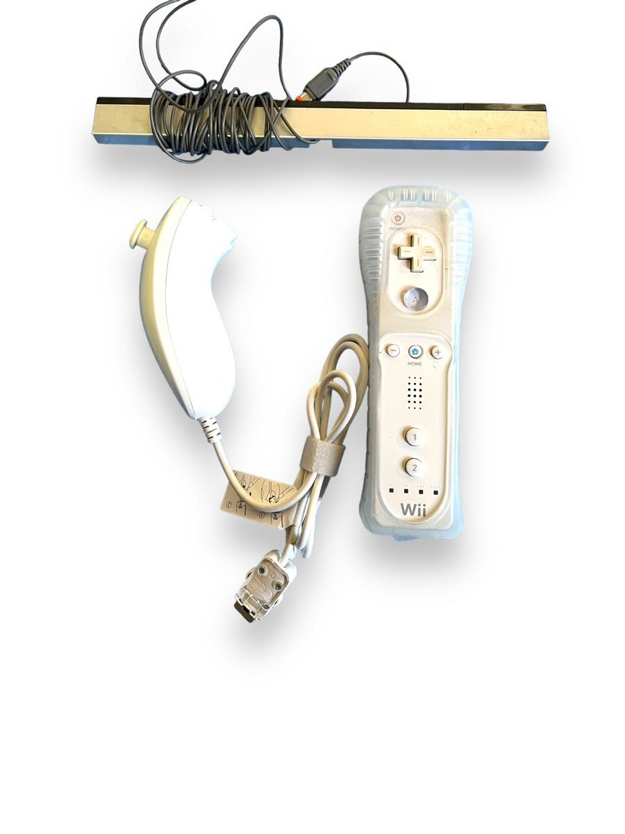 Wii 任天堂 Nintendo リモコン ヌンチャク ホワイト ニンテンドー ソフト ニンテンドーWii 白