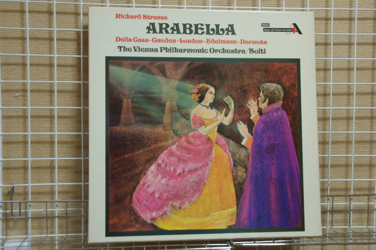 3LP-BOX　R.シュトラウス：歌劇「アラベラ」/ショルティ～VPO；デラ・カーザ、ギューデンほか　英盤_画像1