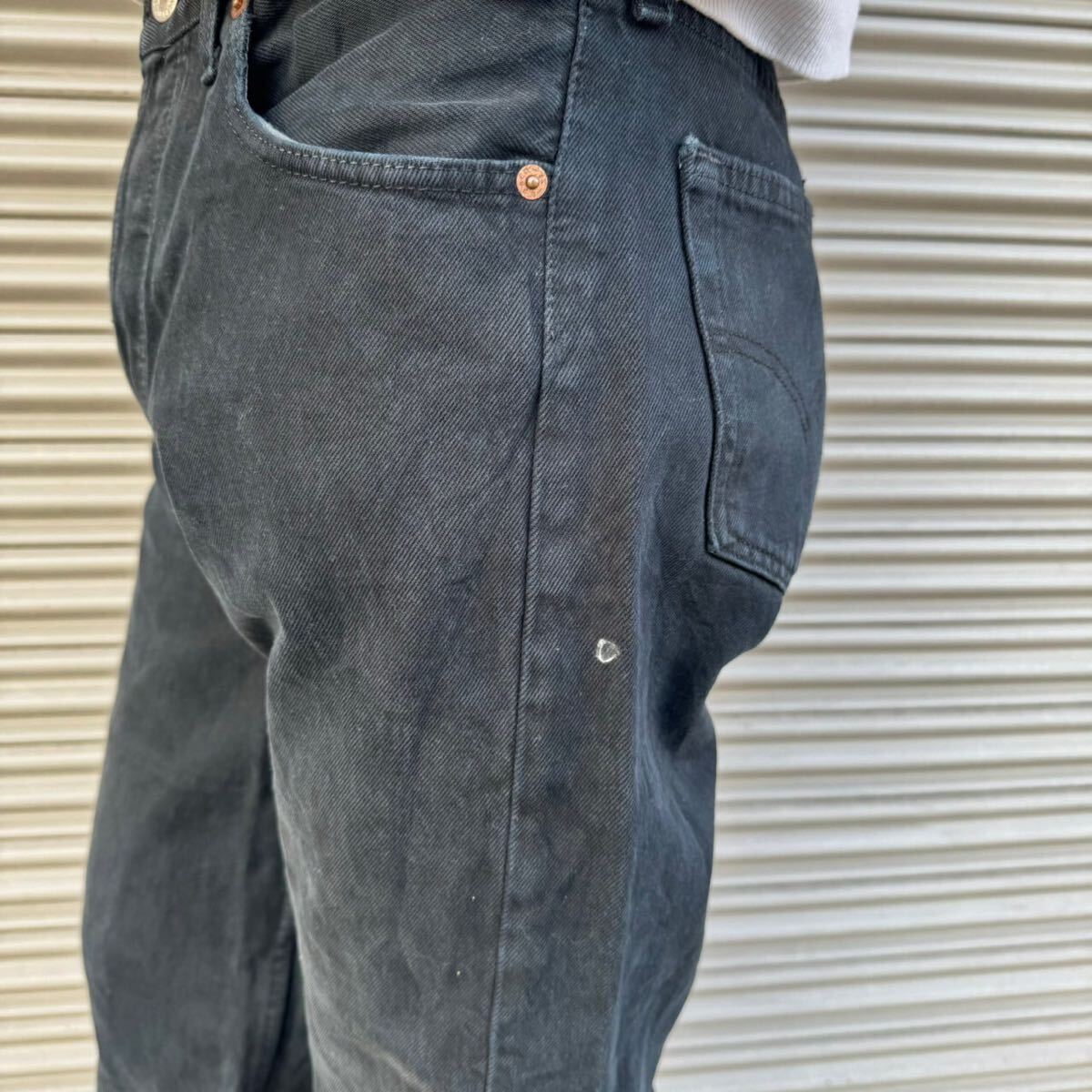 00s Levi's 501 ブラックデニム 501-0165ヴィンテージ ユーロ 後 00s Levi's 501 ブラックデニム 501-0165ヴィンテージ ユーロ 後